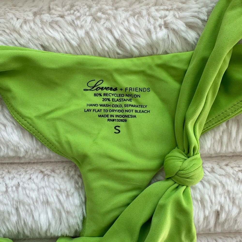 Lovers and Friends Vinnie Neon Green Bikini - Picture 4 of 8